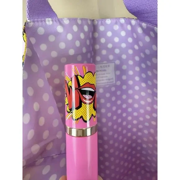 Estee Lauder "Let's Soak Up The Sun" Print Makeup Tote Bag with Strap - Picture 9 of 9